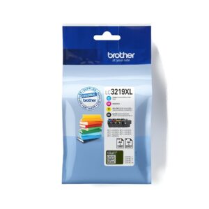 Originale Brother LC3219XLVALBP cartuccia toner 4 pz Originale Nero, Ciano, Magenta, Giallo