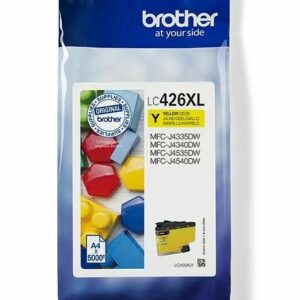 ORIGINALE Brother Cartuccia d'inchiostro giallo LC426XLY LC-426XLY 5000 pagine