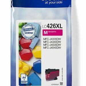 Ink Brother Lc426Xlm Magenta 5000Pg Per Mfcj4340Dw/Mfcj4540Dwxl