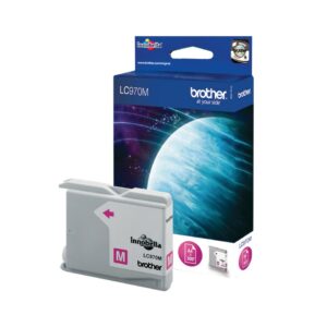 ORIGINALE Brother Cartuccia d'inchiostro magenta LC970M LC-970 300 pagine