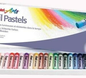 Pentel 0100525 pastello Pastello a olio Multicolore 25 pz