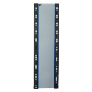 Porta In Vetro Di Sicurezza Con Serratura Per Armadio Link Lk942U810 Nero