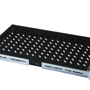 Ripiano Per Armadio 19 Linea Server 1 Hu Profondità 720Mm, Colore Nero Con Viti (Per Linea Server) (Dn19Tray1-1000 Sw)