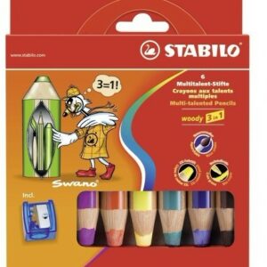 STABILO woody 3 in 1 Multi 6 pz