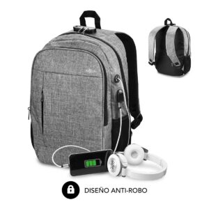 SUBBLIM SUB-BP-1UL0001 zaino Grigio Oxford