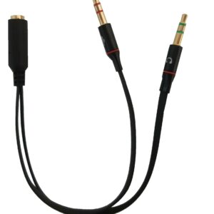 Link Adattatore Audio Cuffie E Microfono Su Smartphone Connettori 1 Femmina 3,5Mm - 2 Maschio 3,5Mm