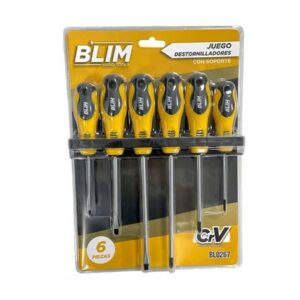 Set di 6 cacciaviti Blim con supporto