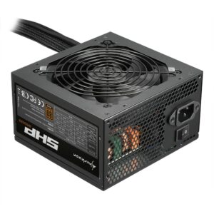 Sharkoon Alimentatore 600Watt 80Plus Bronze, Ryzen Compatibile, 120Mm Low Noise Fan