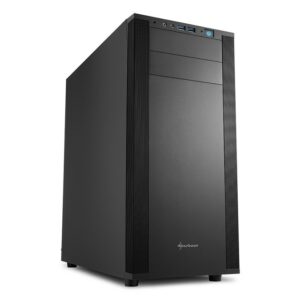 Sharkoon Case M25-V Atx, Usb 3.0 + Audio Frontale, Metal Black