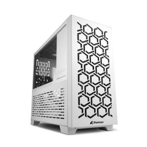 Sharkoon Case Micro-Atx 2Xusb 3.0, Vetro Temperato, 1X80Mm Fan Rear, 2X120Mm Fan Superior, 1X120Mm F