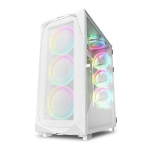 Sharkoon Case Rev300 Full-Tower, Side Glass White