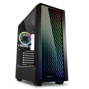 Sharkoon RGB LIT 200 Midi Tower Nero