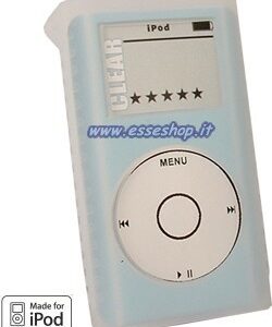 Silicon Skin per Ipod Mini Bianco Trasparente