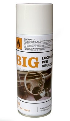 Spray Lucidante Big Per Parti In Plastica E Metallo Conf.400 Ml.