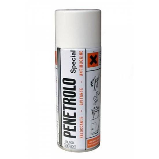 Spray Olio Lubrificante Per Parti Meccaniche Ed Elettromeccaniche Penetrolo Conf.400 Ml.