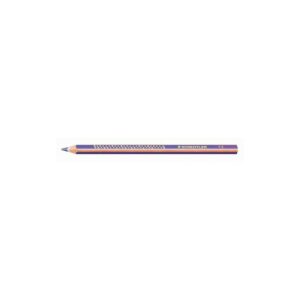 Staedtler Jumbo Noris 128 matita colorata triangolare - mina 4 mm - resistenza alla rottura - design ergonomico - colore viola