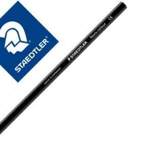 Staedtler Noris Color 185 Matita Colorata Esagonale - Resistenza Alla Rottura - Materiale Wopex - Colore Nero