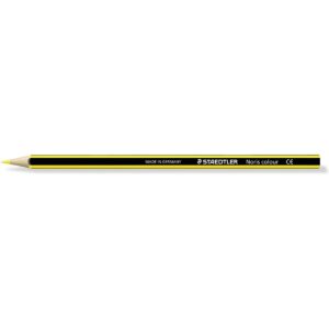 Staedtler Noris Color 185 Matita colorata esagonale - Resistenza alla rottura - Materiale Wopex - Colore giallo chiaro