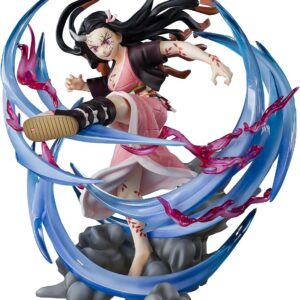 Tamashii Nations Figuarts Zero Demon Slayer Kimetsu no Yaiba Nezuko Kamado - Figura da collezione - Altezza 20 cm circa. - Realizzato in PVC