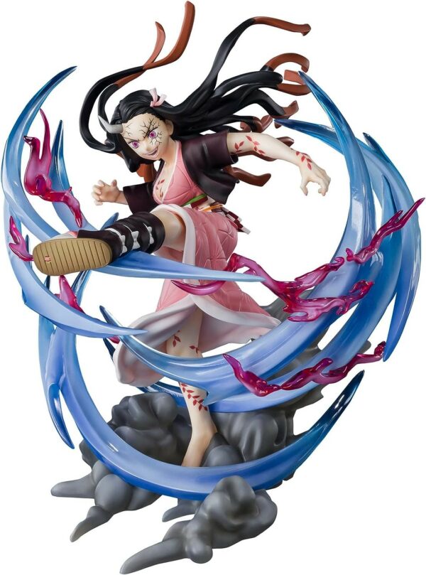 Tamashii Nations Figuarts Zero Demon Slayer Kimetsu no Yaiba Nezuko Kamado - Figura da collezione - Altezza 20 cm circa. - Realizzato in PVC