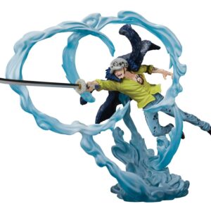 Tamashii Nations Figuarts Zero Extra Battle One Piece Trafalgar Law Battaglia dei mostri su Onigashima - Figura da collezione - Altezza 24 cm circa.