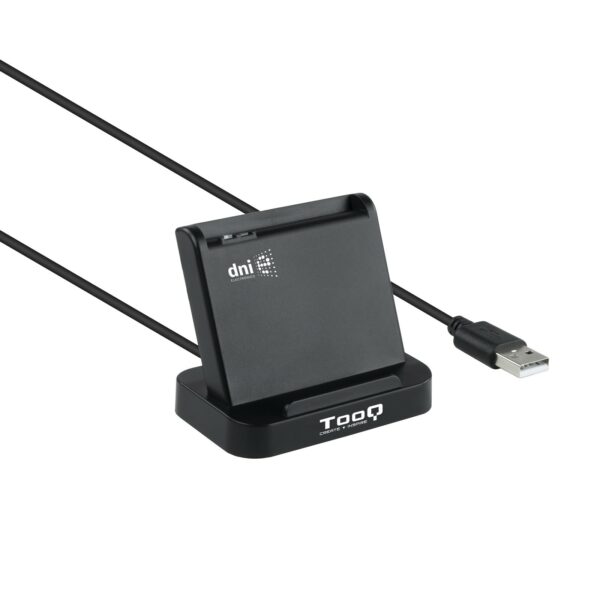 TooQ TQR-220B lettore di card readers Interno USB USB 2.0 Nero