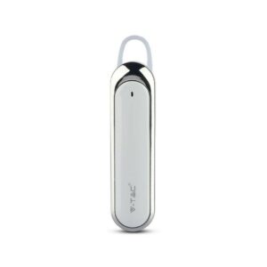 V-TAC Auricolare Bluetooth 170mAh Colore Bianco