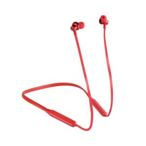 V-TAC Auricolari Bluetooth Collegate con Cavo 500mAh Colore Rosso