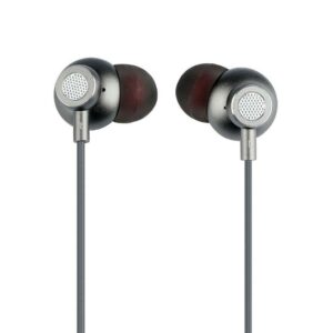 V-TAC Auricolari con Cavo Jack 3.5 Colore Grigio