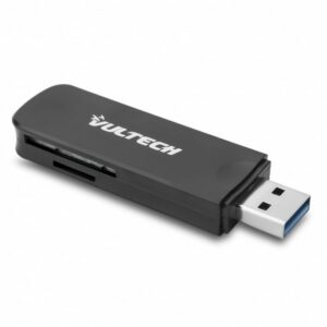 Vultech Lettore Sd/Microsd Usb 3.0 Nero