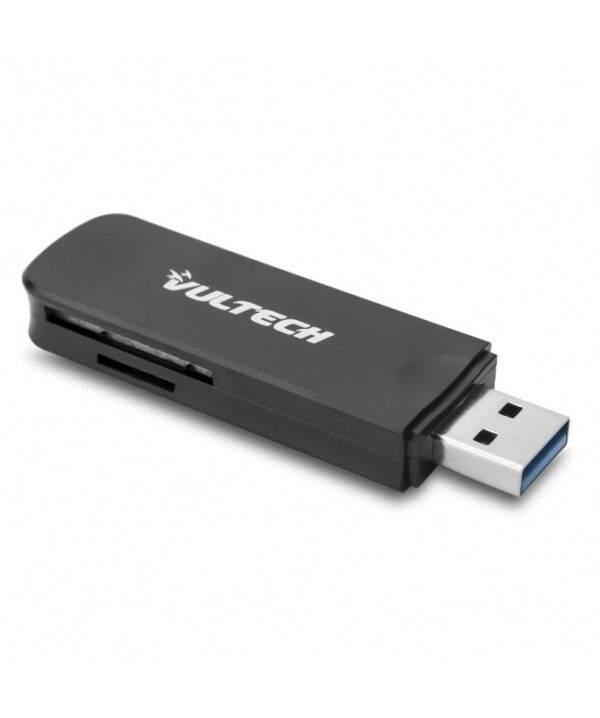 Vultech Lettore Sd/Microsd Usb 3.0 Nero