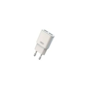 XO L92C Power Charger 2.4A 2xUSB - Protezione da Corto Circuito e Sovraccarico - Colore Bianco