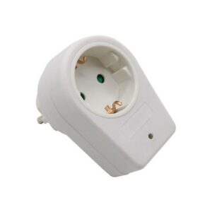 1 Way Adapter 16A White