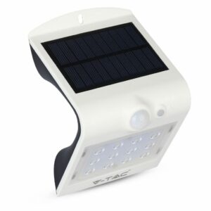 1.5W LED Solar Wall Light 4000K+4000K White+Black Body