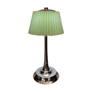 1.5W LED Table Lamp 3000K Chrome + Pale Green