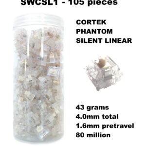 105 Sottotasti Switches Cortek Phantom Silent Linear