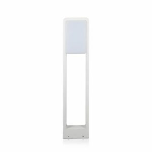 10W LED Bollard Lamp Samsung Chip White Body IP65 3000K