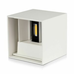 11W LED Wall Lamp with Bridgelux Chip White 3000K Square