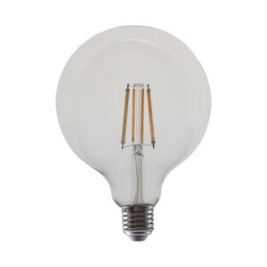 12.5W G125 LED Filament Bulb Clear Cover with 4000K E27