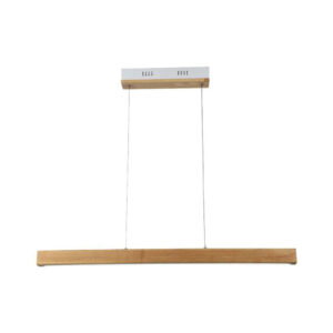 12W LED Hanging Lamp 4000K Wood Body