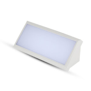 12W LED Landscape Outdoor Soft Light Medium 3000K White Body IP65