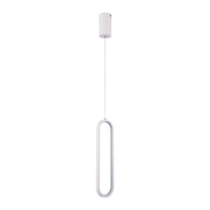 13W LED Hanging Lamp 40CM 3000K White Body