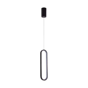 13W LED Hanging Lamp 40CM 4000K Black Body