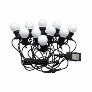 1W LED String Light 5m with 10 Bulbs EU 6000K