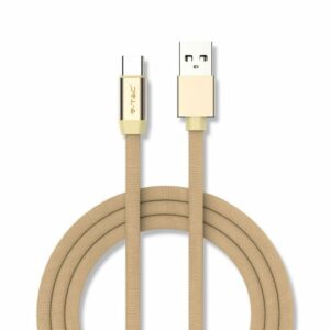 1m Type C USB Cable Gold Ruby Series