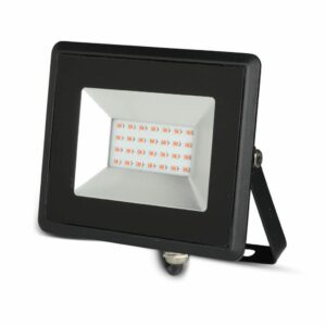 20W LED Floodlight SMD E-Series Black Body Red IP65