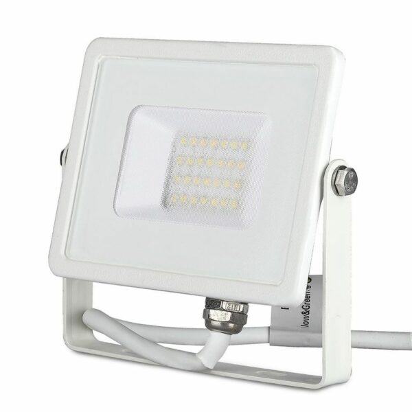 20W LED Floodlight SMD Samsung Chip White Body 6400K