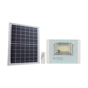 20W LED Solar Floodlight 4000K White Body