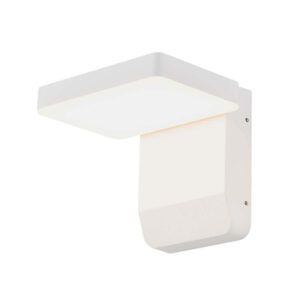 20W LED Wall Light 3000K White Body Square IP65