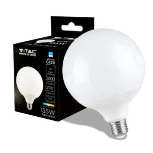 22W G120 Plastic Bulb with Samsung Chip 4000K E27 120 lm/W